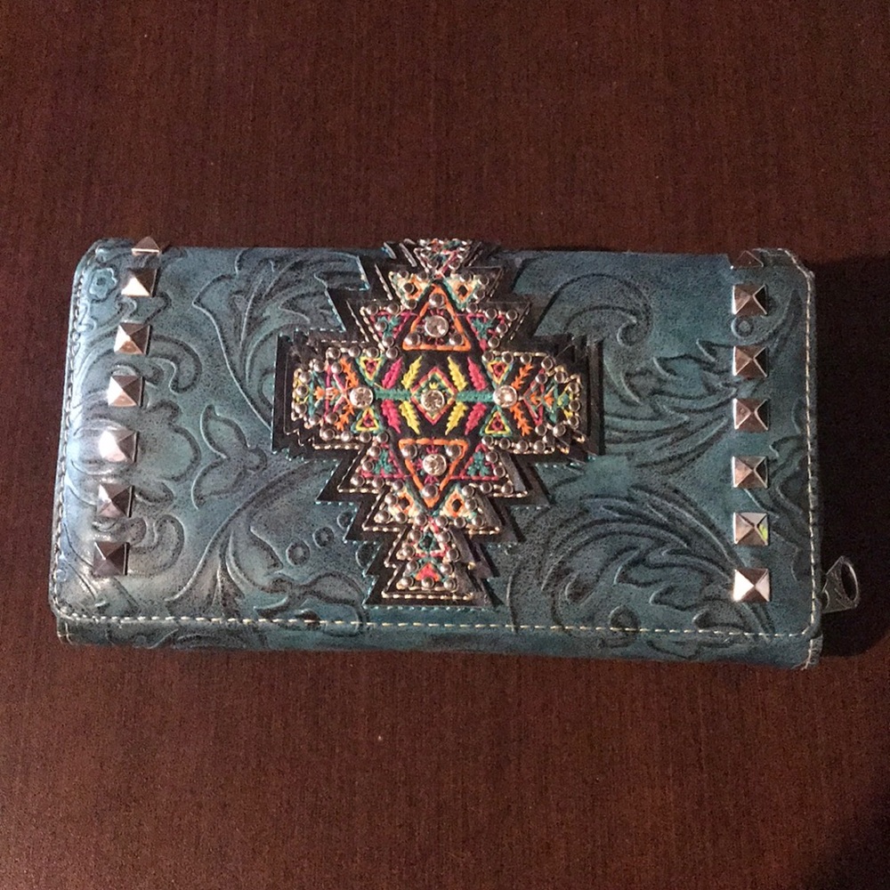 Montana west turquoise wallet